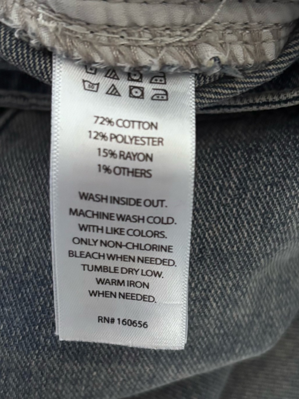 Women's Maxi Skirt in Washed Blue Gray - Soft Everyday Denim Style Front Slit - Picture 2 of 8